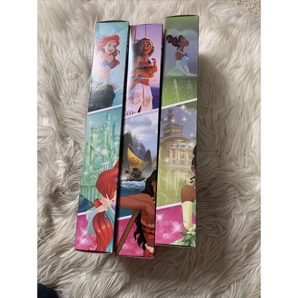 Disney Princess Fashion Dolls Lot of 3 Ariel Moana Tiana 11 In Hasbro NIB 3481 - Picture 10 of 11